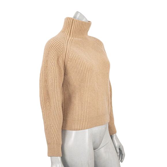 In the Mood For Love ITMFL Ribbed Turtle Neck Sweater Wool Cashmere Sz S - Picture 4 of 9